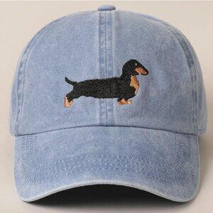 Dachshund Embroidered Baseball Dad Cap
